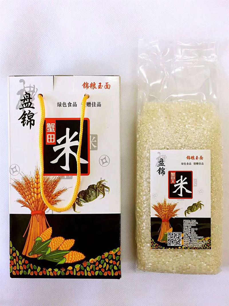盘锦蟹田大米400g