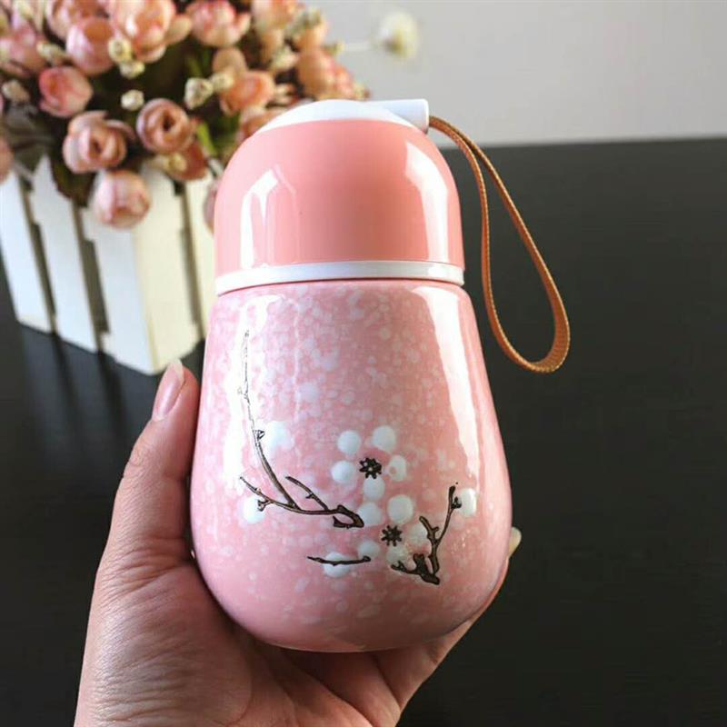 雪花釉梅花灯泡杯