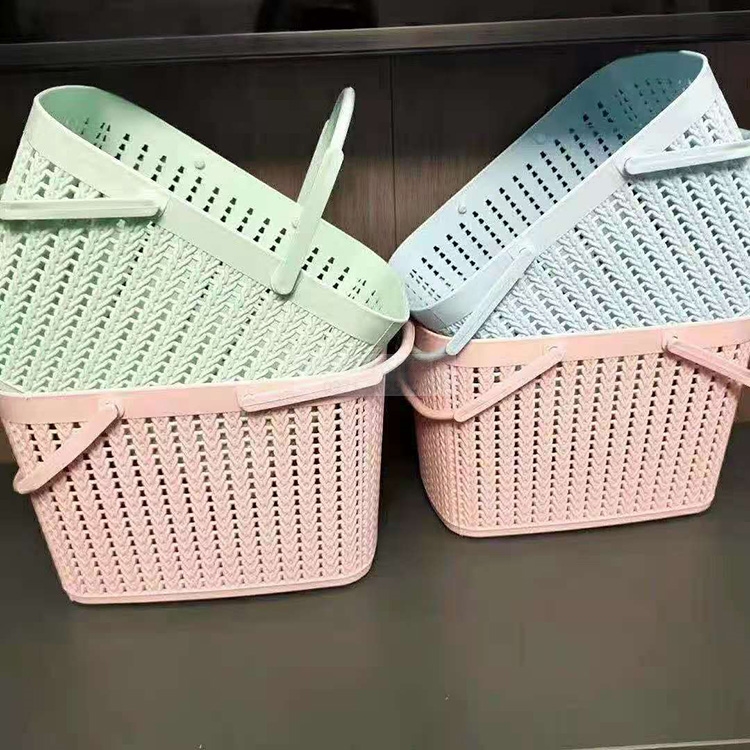 镂空手提洗澡篮