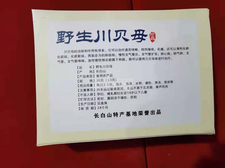 野生川贝母