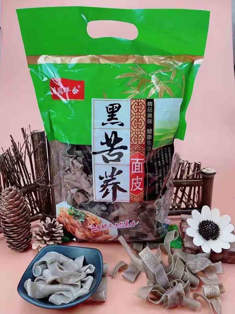 荞麦面皮