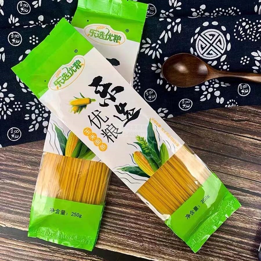 乐选优粮玉米面条250g