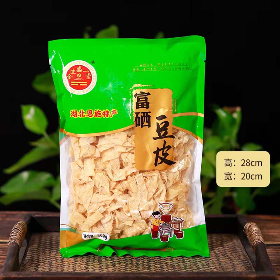 富硒豆皮
