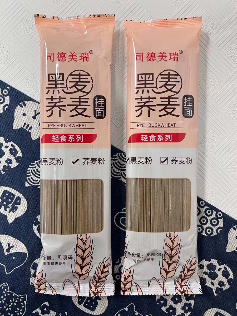 250克黑麦荞麦挂面