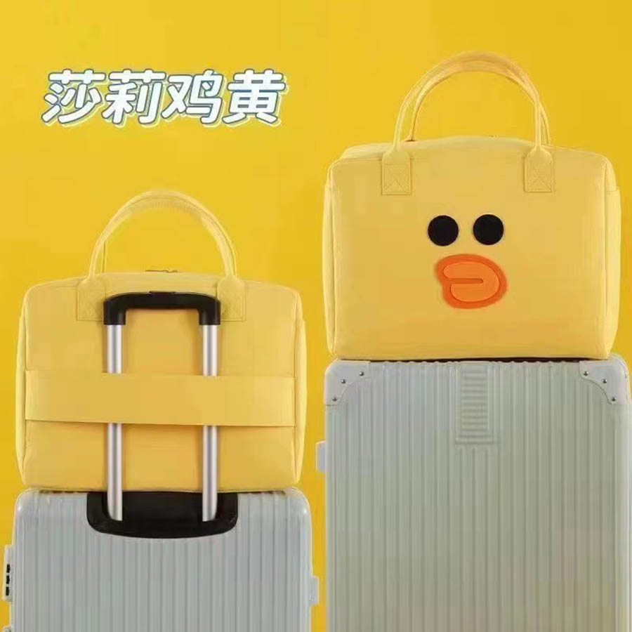 卡通毛毡手提包