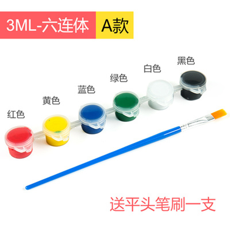 石膏娃娃丙烯颜料条