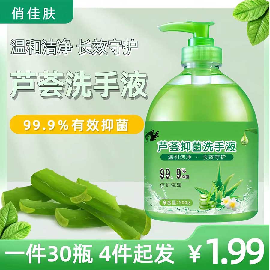 芦荟洗手液500g