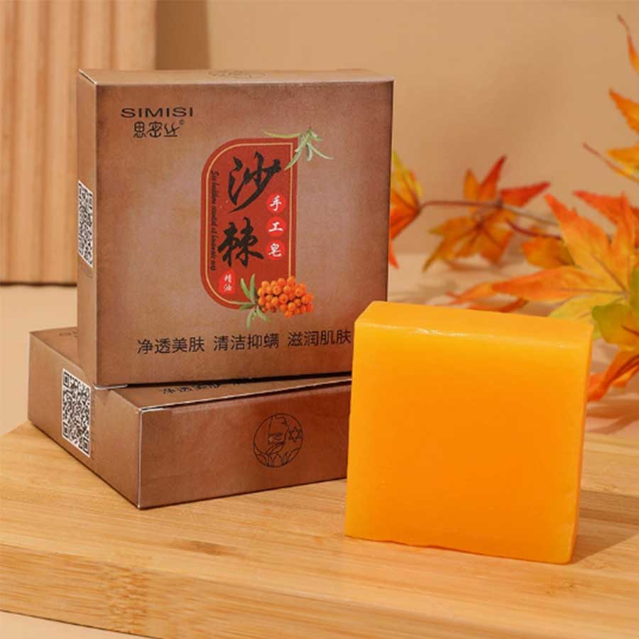 沙棘手工皂