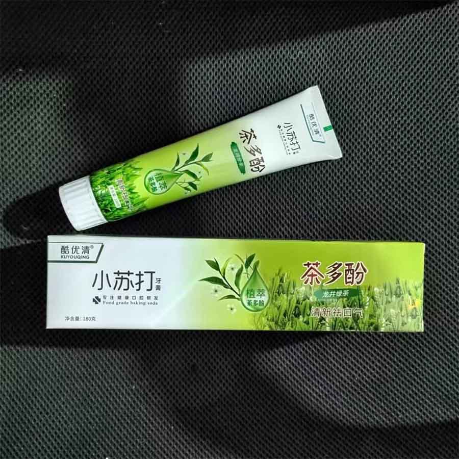 茶多酚酷优清小苏打牙膏