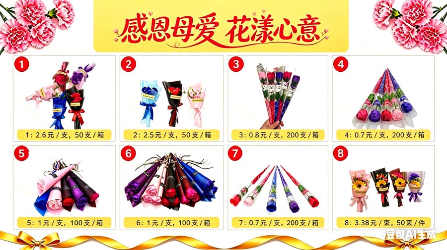八款皂花合集
