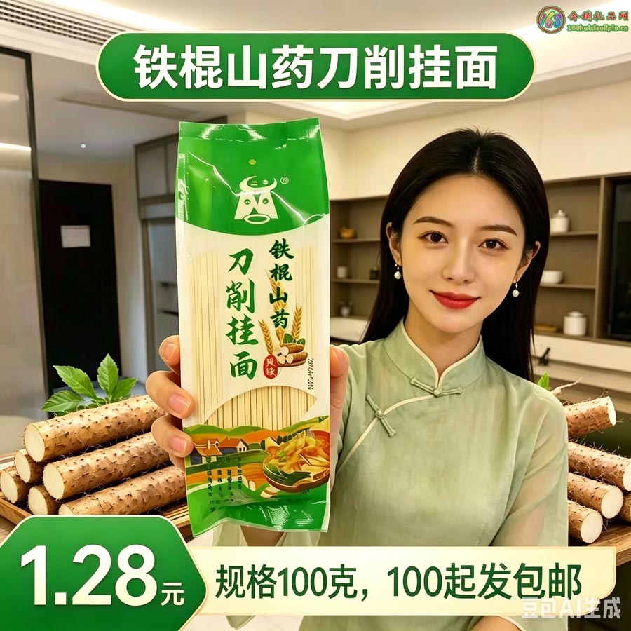铁棍山药刀削挂面