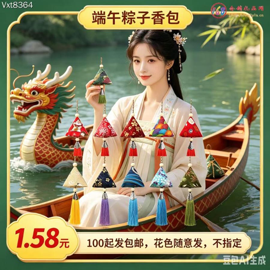 端午粽子香包