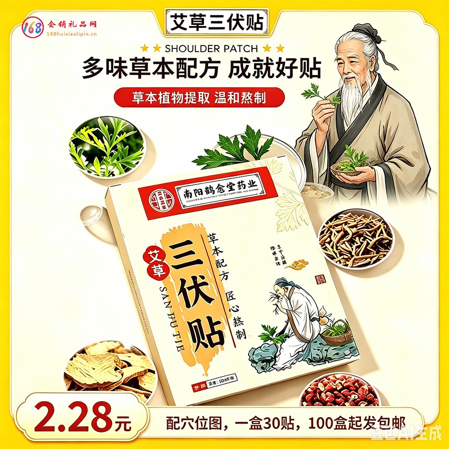 鹊愈堂艾草三伏贴