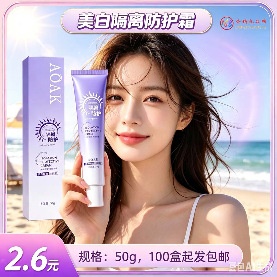 美白隔离防护霜