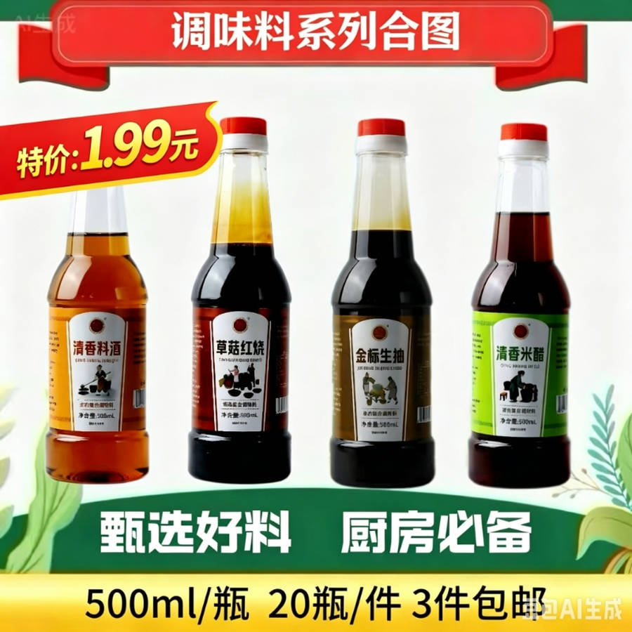 调味料系列合图
