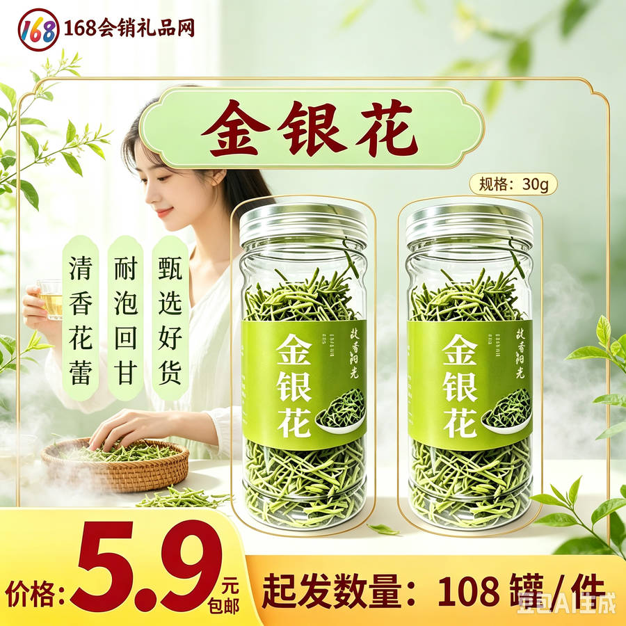 故乡阳光金银花茶