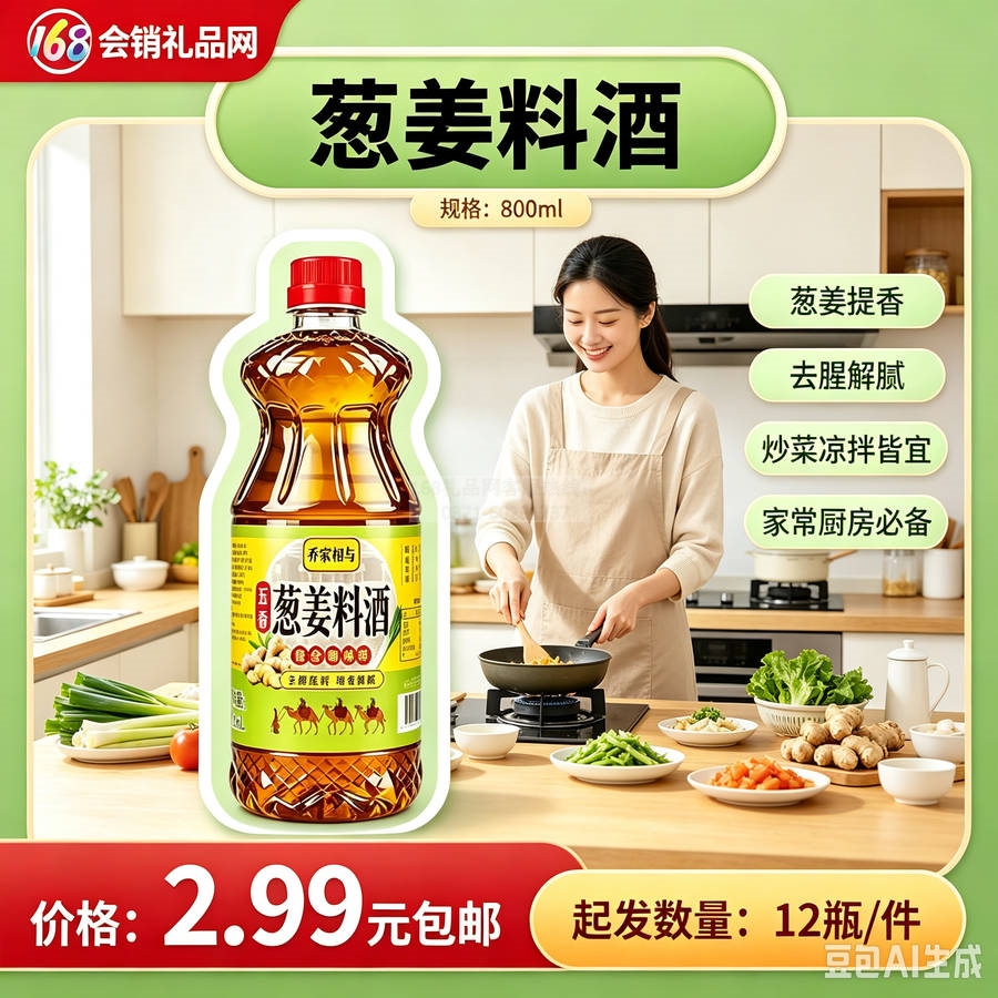 葱姜料酒