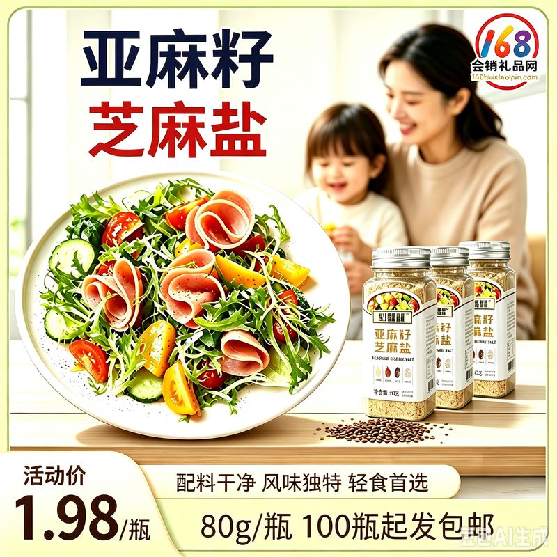 亚麻籽芝麻盐