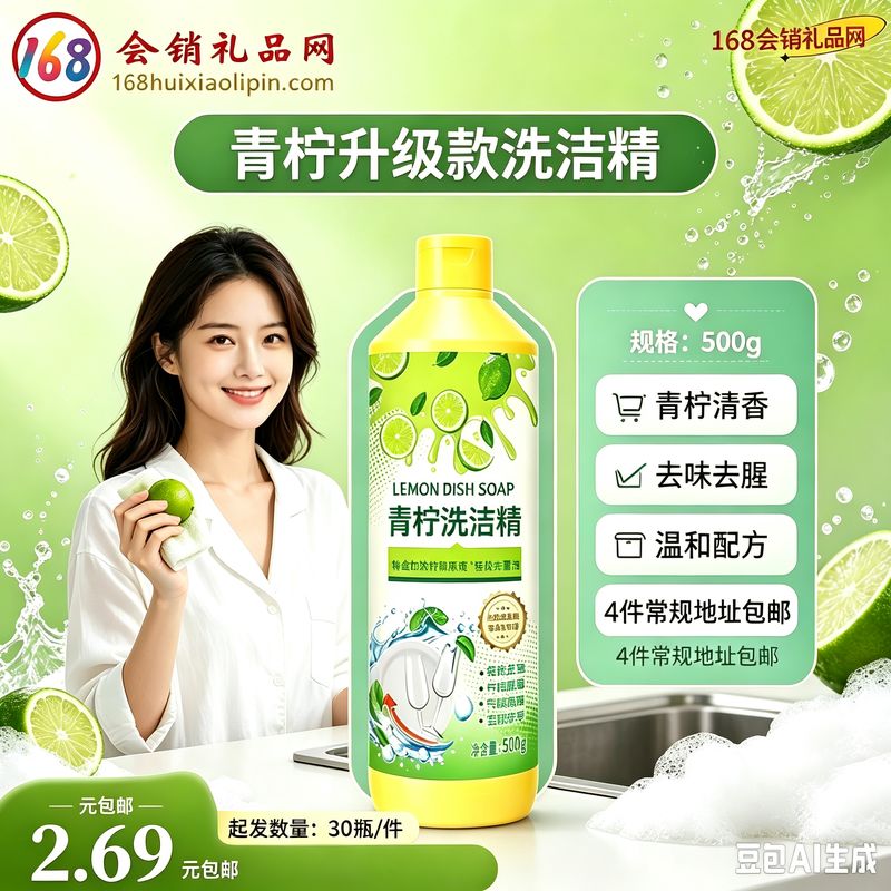 青柠升级款洗洁精
