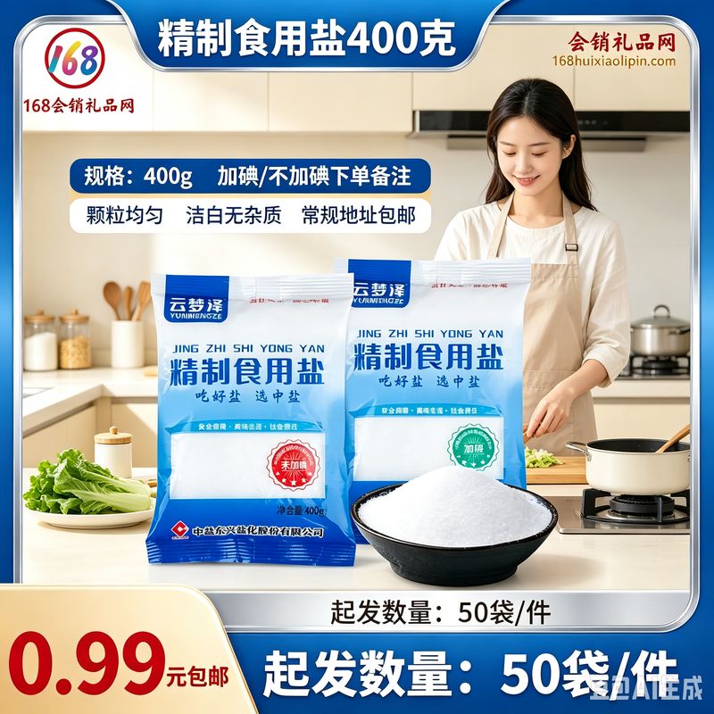精制食用盐400克