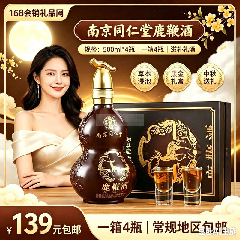 南京同仁堂鹿鞭酒