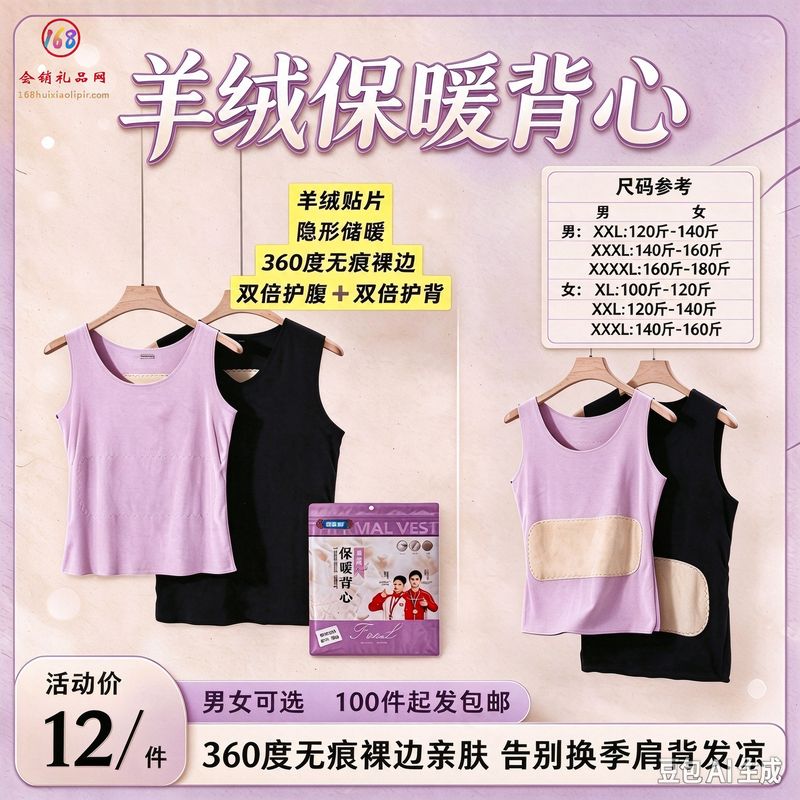 羊绒保暖背心