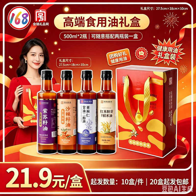 高端食用油礼盒装